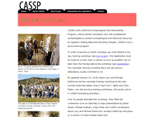 Tablet Screenshot of cassp.org